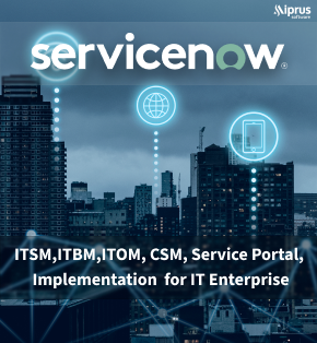 ServiceNow IT platform strategy and advisory by Aiprus Software